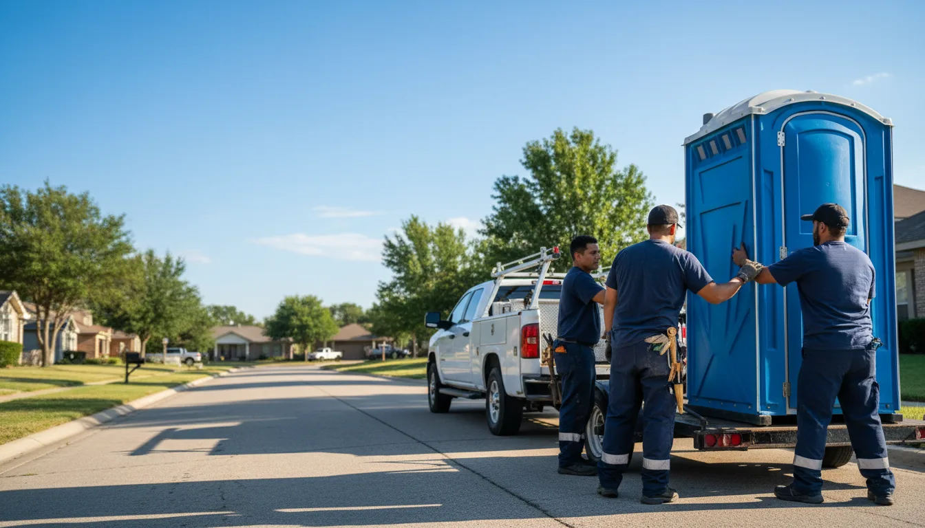 Portable Toilet Rental in Hope, KS near me